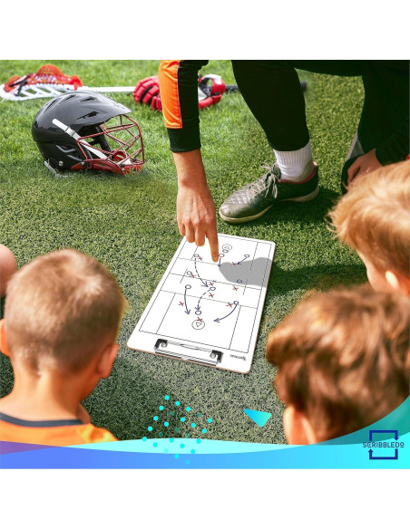 Pizarra de Borrado en Seco Scribbledo para Entrenadores 38x23 cm