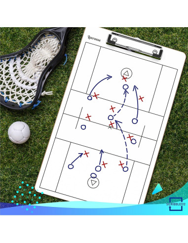 Pizarra de Borrado en Seco Scribbledo para Entrenadores 38x23 cm