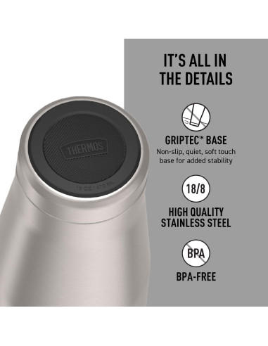 Taza Aislada THERMOS Serie Icon Acero Inoxidable Mate 473 ml