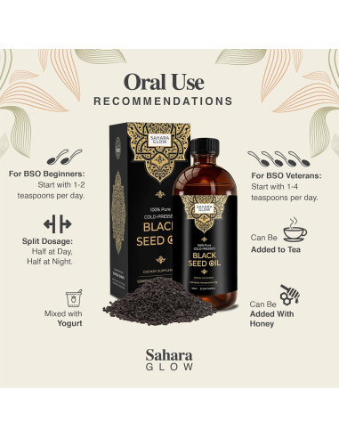 Aceite de Semilla Negra Zamann Naturals 120ml - 100% Puro Nigella Sativa