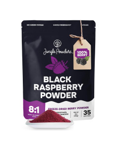 Polvo de Frambuesa Negra Jungle Powders 141.75g Liofilizado