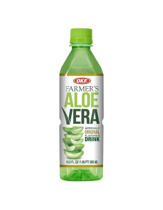 Bebida de Aloe Vera OKF Original 500 ml - Paquete de 12