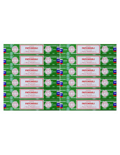 Incienso Satya Nag Champa Pachuli 12 Unidades 15g