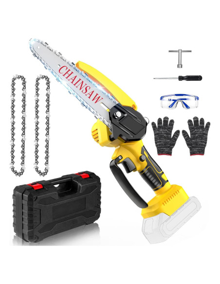 Sierra de Cadena Mini Dewalt 20V 8" Inalámbrica Ligera