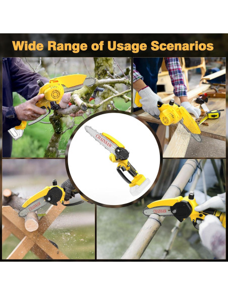 Sierra de Cadena Mini Dewalt 20V 8" Inalámbrica Ligera