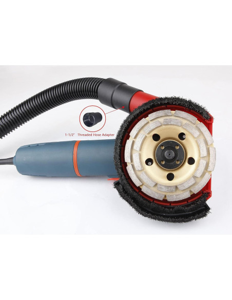 Cubierta de polvo Dastool Dt1701-125D para amoladora 5"