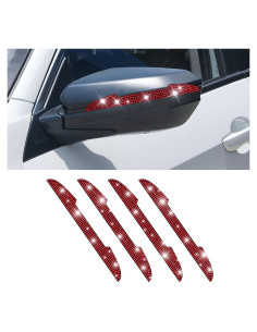 4 Protectores de Rasguños para Manijas de Puerta BLAU GRUN Rojo