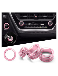 Juego de Cubiertas de Perilla de Aluminio Polodunn para Corolla 2020-2026