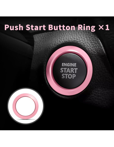 Juego de Cubiertas de Perilla de Aluminio Polodunn para Corolla 2020-2026