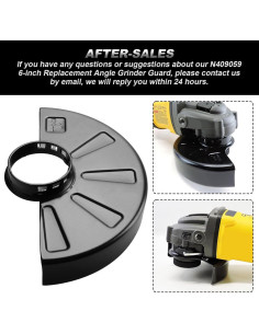 Protector de Amoladora Hugexpen N409059 15,24 cm Dewalt 2