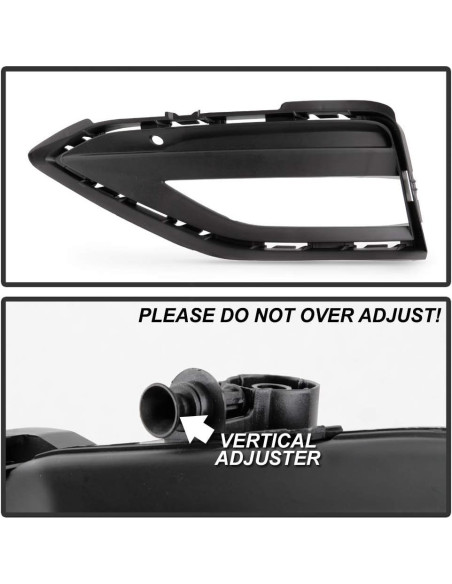 Luces de Niebla ACANII para Volkswagen Jetta 2019-2021