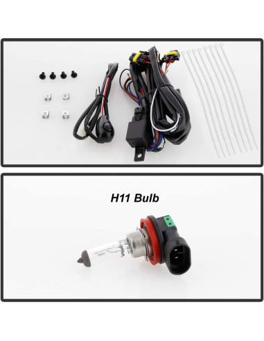Luces de Niebla ACANII para Volkswagen Jetta 2019-2021