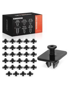 30 Sujetadores de Clip de Retención A-Premium para Volkswagen