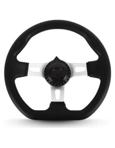 Volante de Kart MJFUNTXY 27 cm con Liberación Rápida