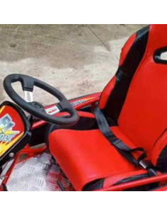 Volante de Kart MJFUNTXY 27 cm con Liberación Rápida 2