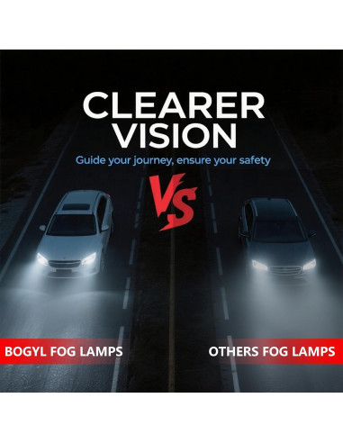 Par de luces antiniebla BOGYL H11 55W para Ford y Acura