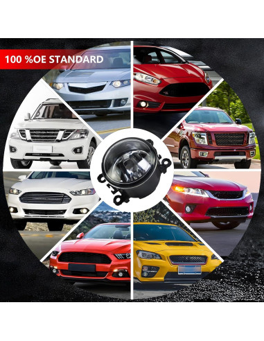 Par de luces antiniebla BOGYL H11 55W para Ford y Acura