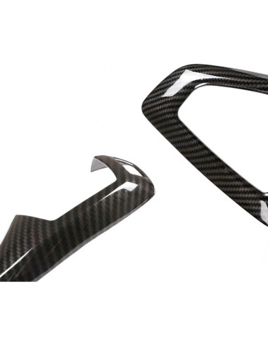 Cubierta de Perilla de Cambio de Marchas BMW YUNHECAM Fibra de Carbono