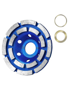 Rueda de Pulido SALI 11.43 cm Doble Fila para Concreto