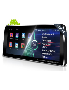 ATOTO Unidad Principal Android 12.3" para BMW F10 F11 2011-2012