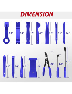 Kit de Herramientas de Remoción de Molduras Nilight 88 Pcs 2