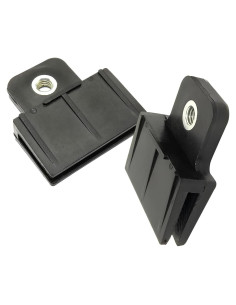 Clips de Retención de Vidrio MLY para Ventanas y Puertas - 2 Piezas