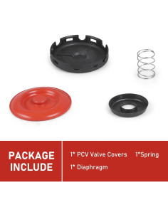 Válvula PCV Tesnaao para Audi A3 Golf Jetta 2.0L 2.5L 2