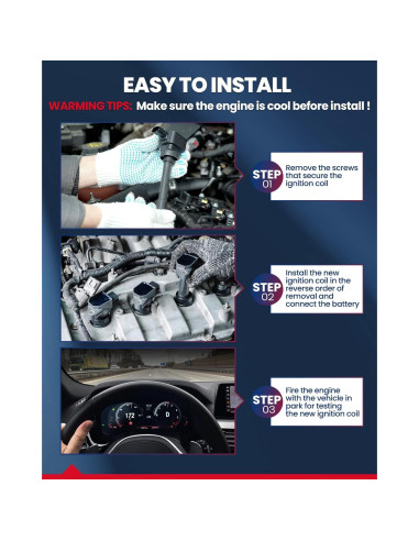 Bobina de Encendido KAX UF592 para BMW 2001-2016