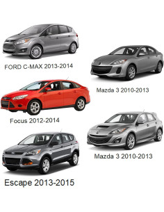 Enlaces de Barra Estabilizadora Delantera Suspension Dudes para Ford y Mazda 2