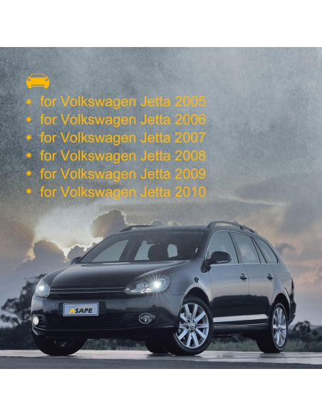 Soportes de Elevación Maletero ASAPE para Volkswagen Jetta 2005-2010