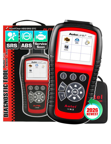 Escáner OBD2 Autel AL619 - Diagnóstico ABS/SRS y OBDII