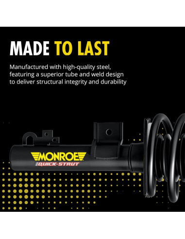 Conjunto Amortiguador y Resorte Monroe Quick-Strut 172524 Ford Fiesta 2011-2013