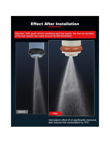 4 Inyectores de Combustible GDSMOTU para Corolla 1.8L 1999-2007
