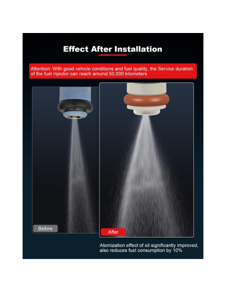 4 Inyectores de Combustible GDSMOTU para Corolla 1.8L 1999-2007