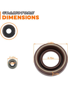 Junta de tapa de válvula GoaMotors VS50440R para Toyota y GEO 2