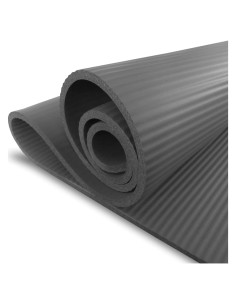 Alfombrilla de Yoga YAMAZEN 183x61cm 10mm Gris Multiusos