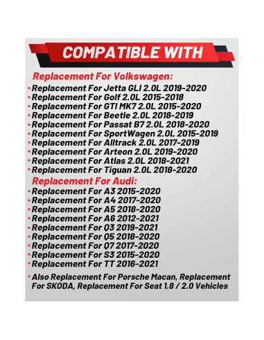 Carcasa de Termostato ProRefine para Volkswagen y Audi 1.8T 2.0T