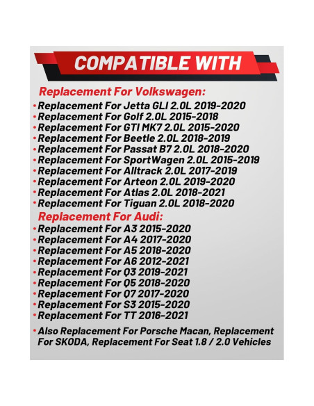 Carcasa de Termostato ProRefine para Volkswagen y Audi 1.8T 2.0T