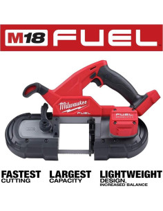 Sierra de Banda Milwaukee M18 18V Inalámbrica 3,48 kg 2