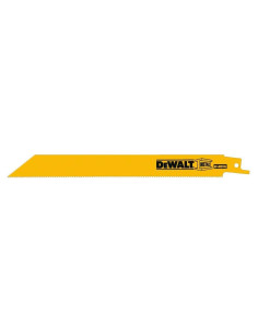 Hoja de Sierra Recíproca DEWALT DW4809B 20.32 cm 14 TPI 100-Pack