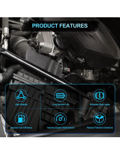 Juego de 2 Sensores de Oxígeno Partselect 234-4242 234-4530 2