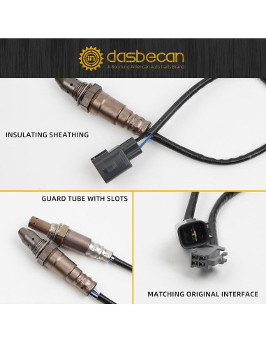 Sensor de Oxígeno Dasbecan O2 2PCS para Toyota Corolla 1.8L