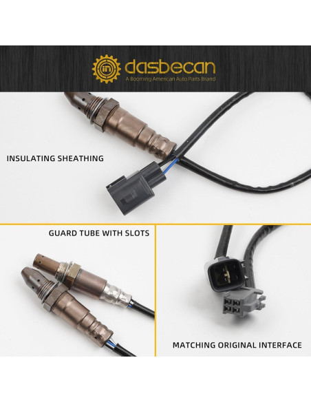 Sensor de Oxígeno Dasbecan O2 2PCS para Toyota Corolla 1.8L