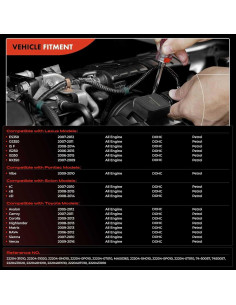 Sensor de flujo de aire A-Premium 5 pines para Toyota y Lexus 2