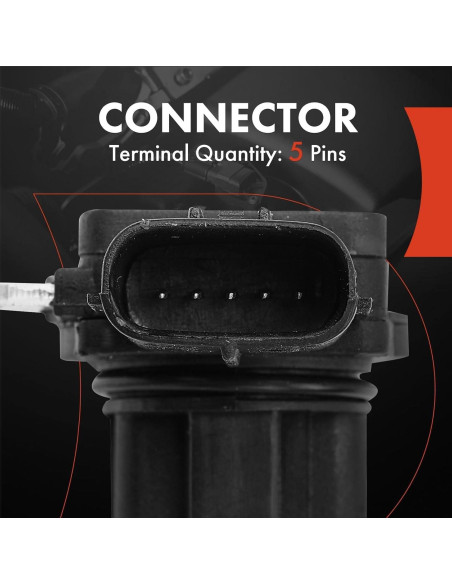 Sensor de flujo de aire A-Premium 5 pines para Toyota y Lexus