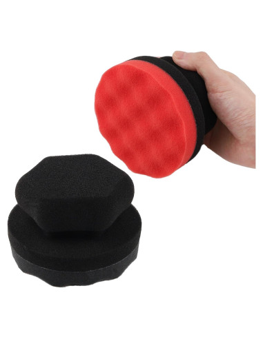 Paquete de 2 Almohadillas Aplicadoras de Brillo LUSTRIB Grande