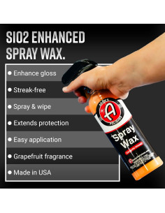 Cera en Spray Adam's Polishes - Cera de Carnauba 473ml 2