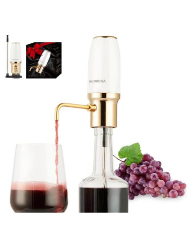 Acelerador de Vino Eléctrico WINIRINA 812P Recargable USB