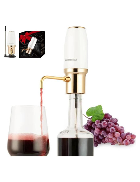 Acelerador de Vino Eléctrico WINIRINA 812P Recargable USB