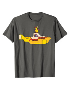 Camiseta Unisex Niños Los Beatles Yellow Submarine Licencia Oficial